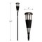 Newhouse Lighting Solar LED Island Torches w/Flickering Flame, Dusk to Dawn, Black, PK 8 FLTORCH8-B - alternate 2